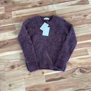 NWT XS BURGUNDY SWEATER